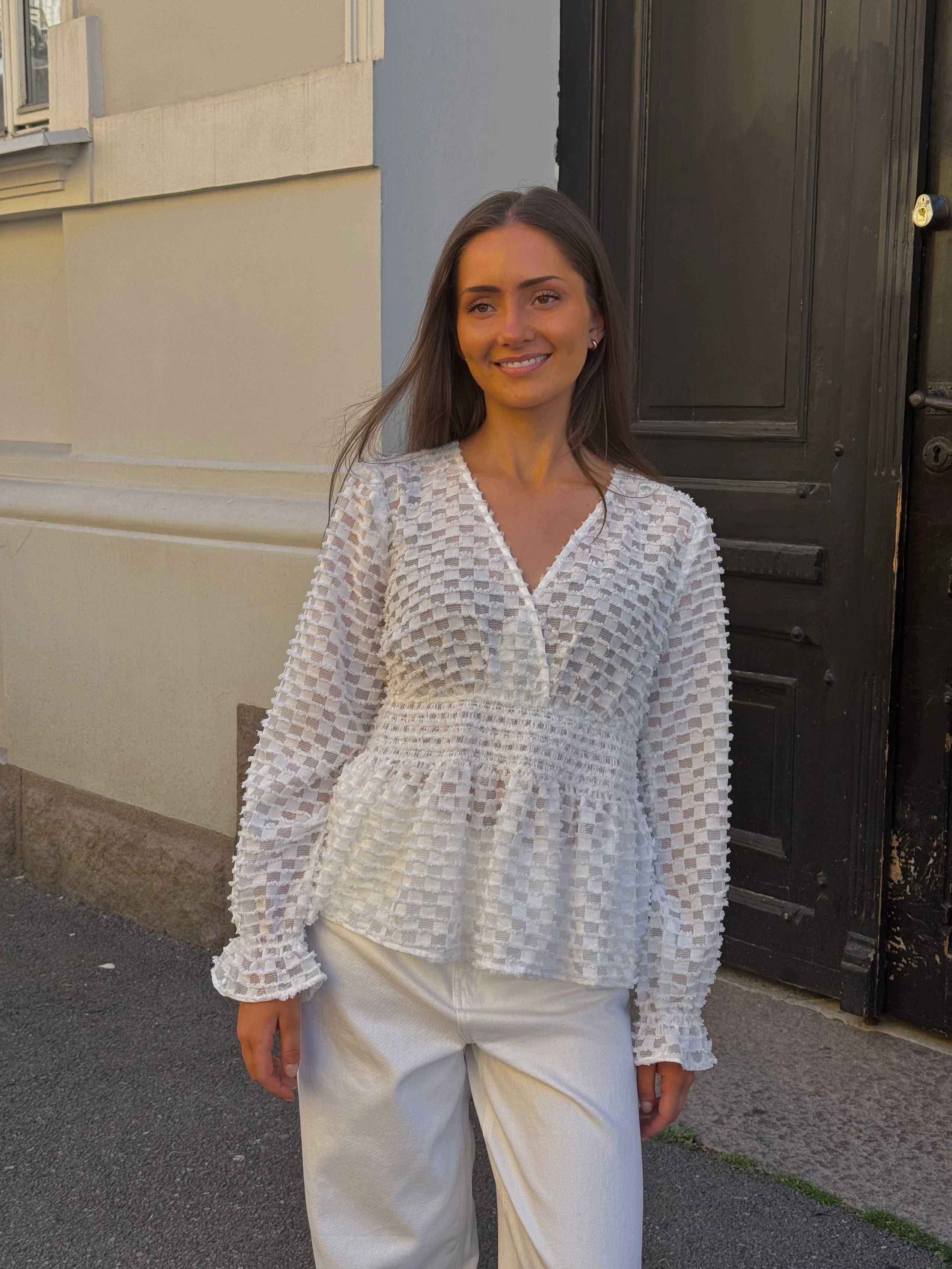 PCAIKA Top - Bright White